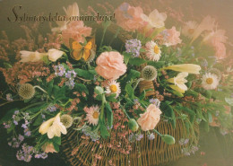 FLOWERS Vintage Postcard CPSM #PBZ431.GB - Fleurs