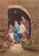 Virgen Mary Madonna Baby JESUS Christmas Religion Vintage Postcard CPSM #PBP727.GB - Jungfräuliche Marie Und Madona