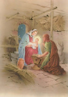 Virgen Mary Madonna Baby JESUS Christmas Religion Vintage Postcard CPSM #PBB887.GB - Jungfräuliche Marie Und Madona
