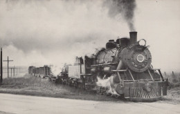 ZUG Schienenverkehr Eisenbahnen Vintage Ansichtskarte Postkarte CPSMF #PAA387.DE - Treni