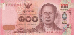 THAILANDE 100 BAHT ND UNC  2 A 4744735 - Thaïlande