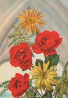 FLORES Vintage Tarjeta Postal CPSM #PAR904.ES - Fleurs