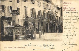 Chiavenna (Sondrio) - Piazza Rodolfo Pestalozzi - Sondrio