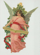 ÁNGEL NAVIDAD Vintage Tarjeta Postal CPSM #PAJ259.ES - Anges