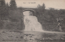 BELGIEN COO WASSERFALL Provinz Lüttich (Liège) Postkarte CPA Unposted #PAD139.DE - Stavelot