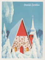 Neujahr Weihnachten Vintage Ansichtskarte Postkarte CPSMPF #PKG467.DE - Nieuwjaar