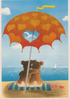 GEBÄREN Tier Vintage Ansichtskarte Postkarte CPSM #PBS400.DE - Ours