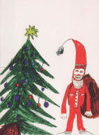 Neujahr Weihnachten KINDER Vintage Ansichtskarte Postkarte CPSM #PBM332.DE - Nieuwjaar