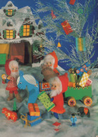 Neujahr Weihnachten GNOME Vintage Ansichtskarte Postkarte CPSM #PAY491.DE - New Year