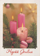 Neujahr Weihnachten KERZE Vintage Ansichtskarte Postkarte CPSM #PAW351.DE - Neujahr