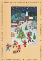 Bonne Année Noël Vintage Carte Postale CPSM #PAT124.FR - Nieuwjaar