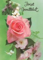 FLEURS Vintage Carte Postale CPSM #PAS206.FR - Flowers