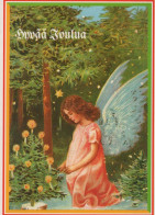 ANGE NOËL Vintage Carte Postale CPSM #PAJ260.FR - Angels
