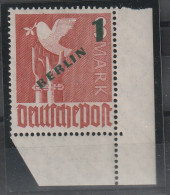 Berlin 1 Mark Grünaufdruck Mit Seltenem PF II, **, Attest Schlegel - Abarten Und Kuriositäten