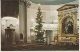 Feliz Año Navidad IGLESIA Vintage Tarjeta Postal CPSMPF #PKD653.ES - Neujahr