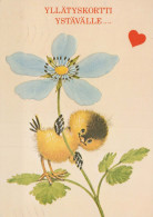 PÁJARO Animales Vintage Tarjeta Postal CPSM #PBR735.ES - Oiseaux