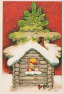 Feliz Año Navidad Vintage Tarjeta Postal CPSM #PBN101.ES - New Year