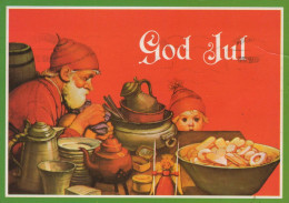 Feliz Año Navidad NIÑOS Vintage Tarjeta Postal CPSM #PAW919.ES - New Year