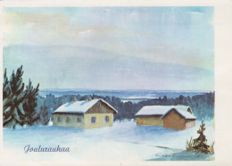 Bonne Année Noël Vintage Carte Postale CPSM #PBM908.FR - Nieuwjaar