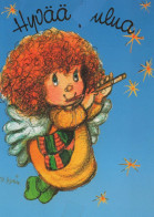 Bonne Année Noël ENFANTS Vintage Carte Postale CPSM #PAW857.FR - New Year