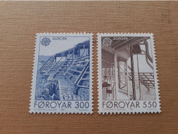 TIMBRES  FEROE  ANNEE  1987     N  143  /  144   COTE  6,00  EUROS   NEUFS   LUXE** - Islas Faeroes