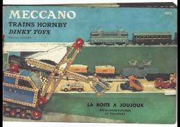 Livret Meccano Trains Hornby - Dinky Toys + Feuilles Tarif 1959- La Boite A Joujoux Boulogne Sur Mer - Le Touquet - Treinen