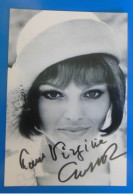 AUTOGRAPHE DE CATHERINE ROUVEL SUR PHOTO - Schauspieler Und Komiker