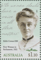 AUSTRALIE - Edith Cowan - Première Femme élue Au Parlement - Used Stamps