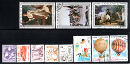 Cuba  - ( 11 Timbres Oblitere ) - Collections, Lots & Series