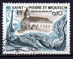 St Pierre Et Miquelon  - 1974 -  Eglise  - N° 439  - Oblit - Used - Oblitérés