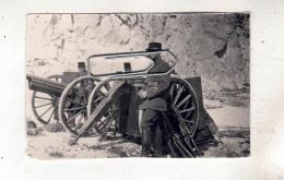 PHOTO WW1 CANON FRANCAIS SCHNEIDER - Guerre, Militaire