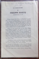 Le Souvenir De Philippe Baucq - Architecte S.C.A.B. - - Colecciones