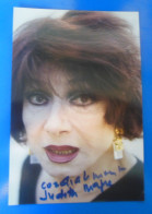 AUTOGRAPHE DE JUDITH MAGRE SUR PHOTO - Acteurs & Toneelspelers