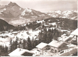 SUISSE - BARBOLEUSAZ (Vaud-VD) Barboleusaz Et Les Dents Du Midi En Hiver (Ed : MARCEL ROUGE , LAUSANNE) - Lausanne