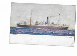 The BLUE FUNNEL LINE - T.S.S. NESTOR 1930 - Paquebote