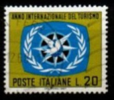 ITALIE     -   1967.   Y&T N° 985 Oblitéré .   TOURISME  /  Colombe - 1961-70: Oblitérés