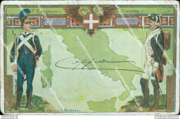 Ca566 Cartolina Militare 9 Reggimento Fanteria Pieghe  Www1 1 Guerra - Regimientos