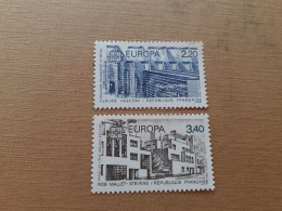 TIMBRES  FRANCE  EUROPA  1987     N  2471  /  2472   COTE  2,80  EUROS   NEUFS   LUXE** - 1987