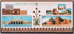 India 2004 The Aga Khan Award For Architecture: Agra Fort, Islam, MS Sheet MNH (**) Inde Indien - Ungebraucht