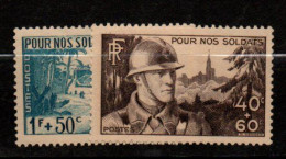 Timbres  N° 451 452  ** - Nuovi