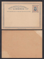 LIBERIA Alte 3 CENT Ganzsachen Postkarte Ungebraucht    (30386 - Liberia