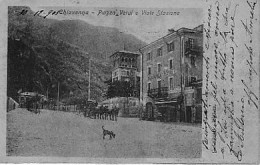 Chiavenna (Sondrio) - Piazza Verdi E Viale Stazione - Sondrio