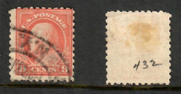 U.S.A.    Scott # 432 USED (CONDITION PER SCAN) (Stamp Scan # 1046-28) - Oblitérés