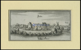 VARSTE, Gesamtansicht, Kupferstich Von Merian Um 1645 - Estampas & Grabados