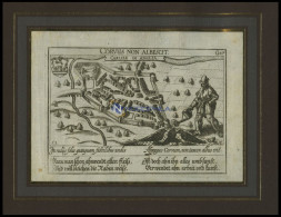 CARLISLE, Gesamtansicht, Kupferstich Von Meisner Um 1678 - Lithografieën