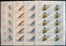 BUNDESREPUBLIK 2237-40KB **, 2002, Winterspiele Salt Lake City Im Kleinbogensatz, Postfrisch, Pracht, Mi. 100.- - Unused Stamps