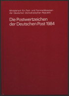 JAHRESZUSAMMENSTELLUNGEN J 1 **, 1984, Jahreszusammenstellung, Pracht, Mi. 100.- - Autres & Non Classés