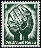 Dt. Reich 544 **, 1934, 6 Pf. Saarabstimmung In Normaler Zähnung, Pracht, Mi. 40.- - Nuevos