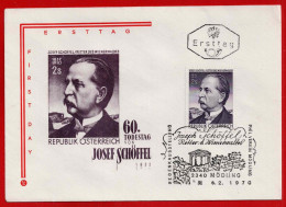 FDC - 60.Todestag Von Josef Schöffel - ANK 1350 - Kat. Preis 2,50 - FDC