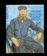 CL, Blocs-feuillets, Block, Sao Tome Et Principe, S. Tomé E Principe, 100 E Aniversario Da Morte De Van Gogh, 1990 - Sao Tome Et Principe